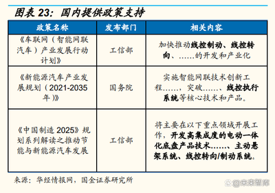 汽車行業國產替代專題分析報告 供應鏈重塑下的本土技術開發機遇